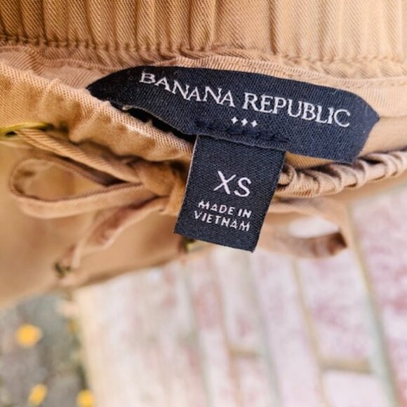 Banana Republic Brown Tencel Joggers size XS - Picture 7 of 8
